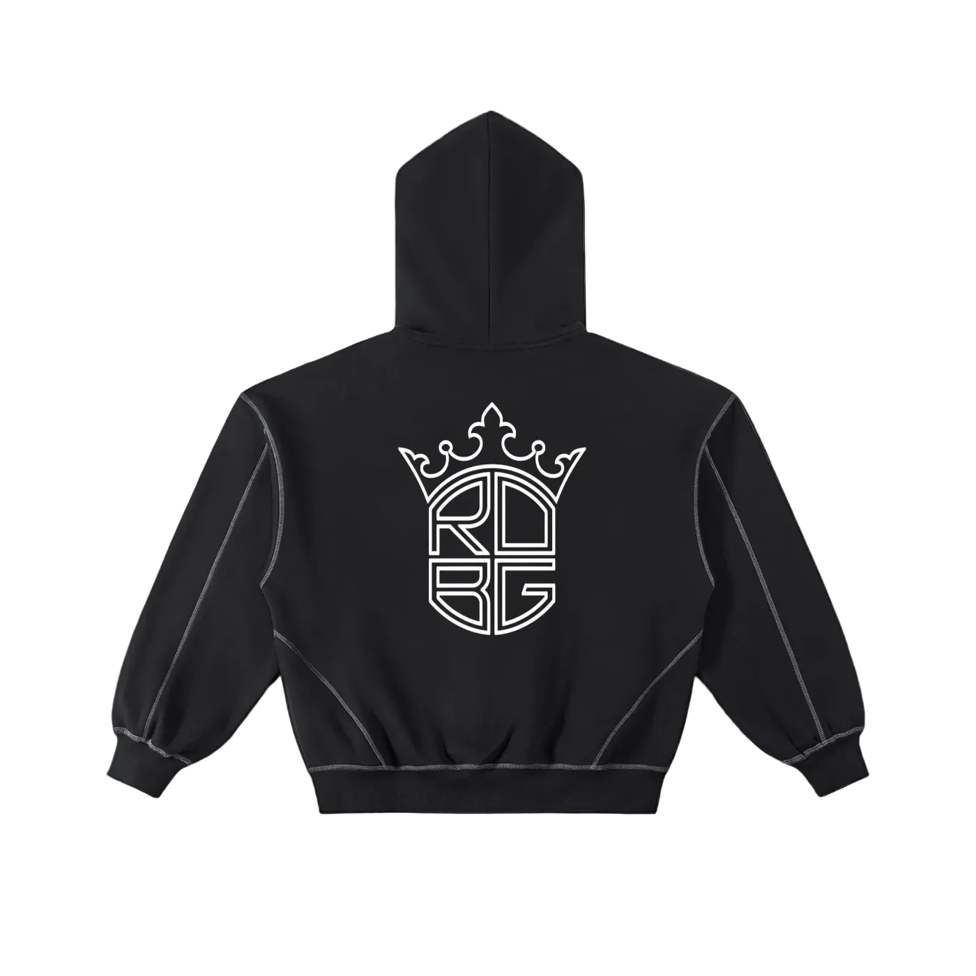 RBDG Royal Emblem Zip Hoodie