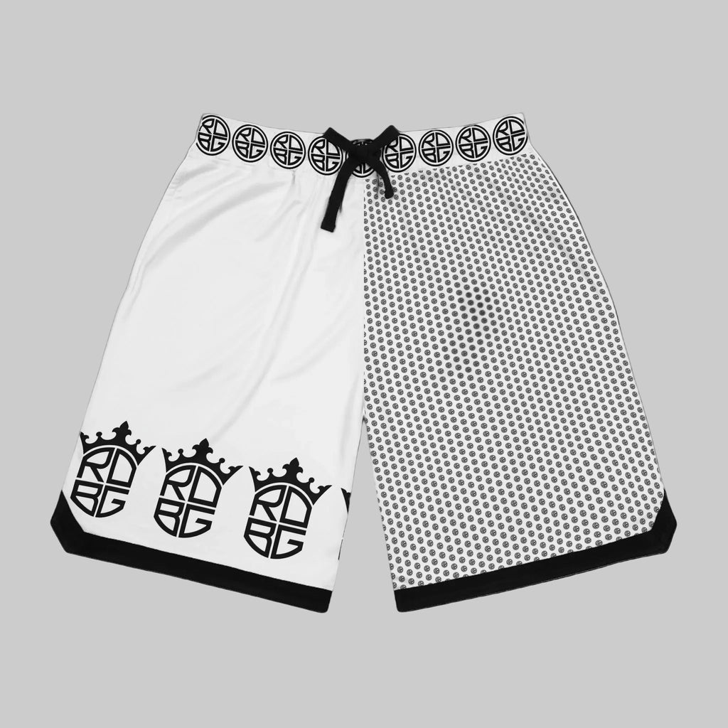 RBDG Royal Emblem Mesh Shorts